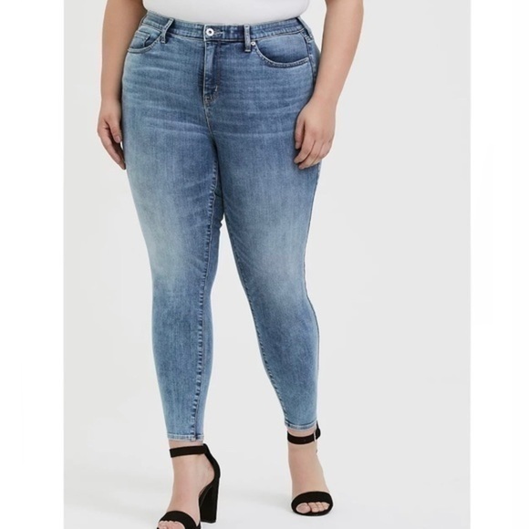 torrid Denim - Torrid Sky High Skinny Jeans